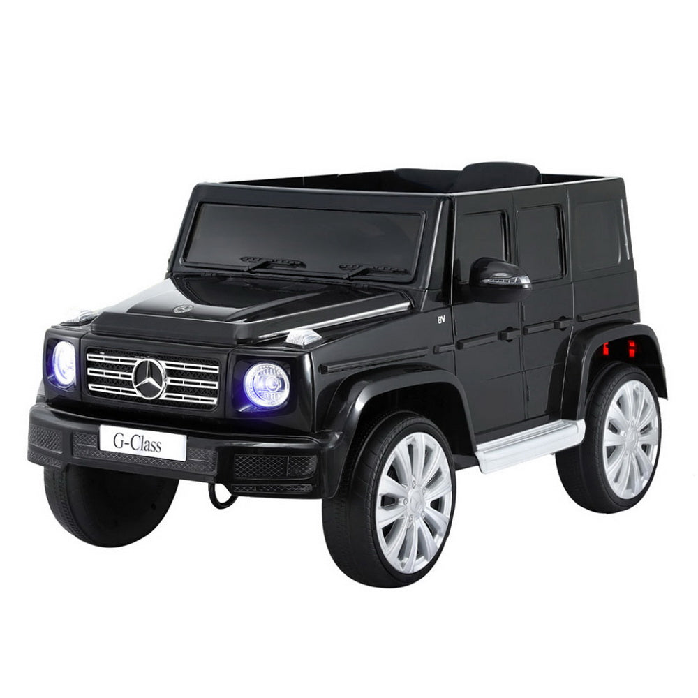 Kids Ride On Car | Licensed Mercedes-Benz G500 | 12V | Electric with Remote & Horn | Black