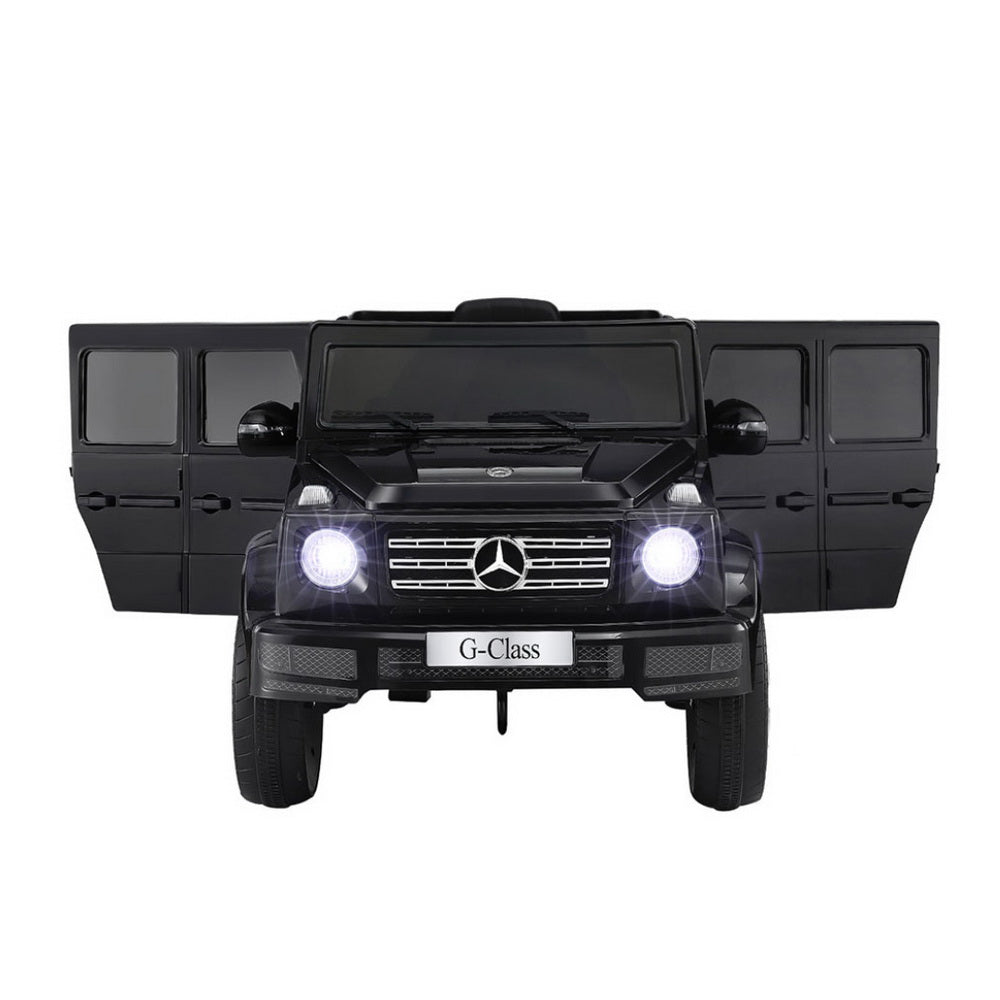 Kids Ride On Car | Licensed Mercedes-Benz G500 | 12V | Electric with Remote & Horn | Black