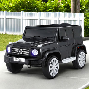 Kids Ride On Car | Licensed Mercedes-Benz G500 | 12V | Electric with Remote & Horn | Black