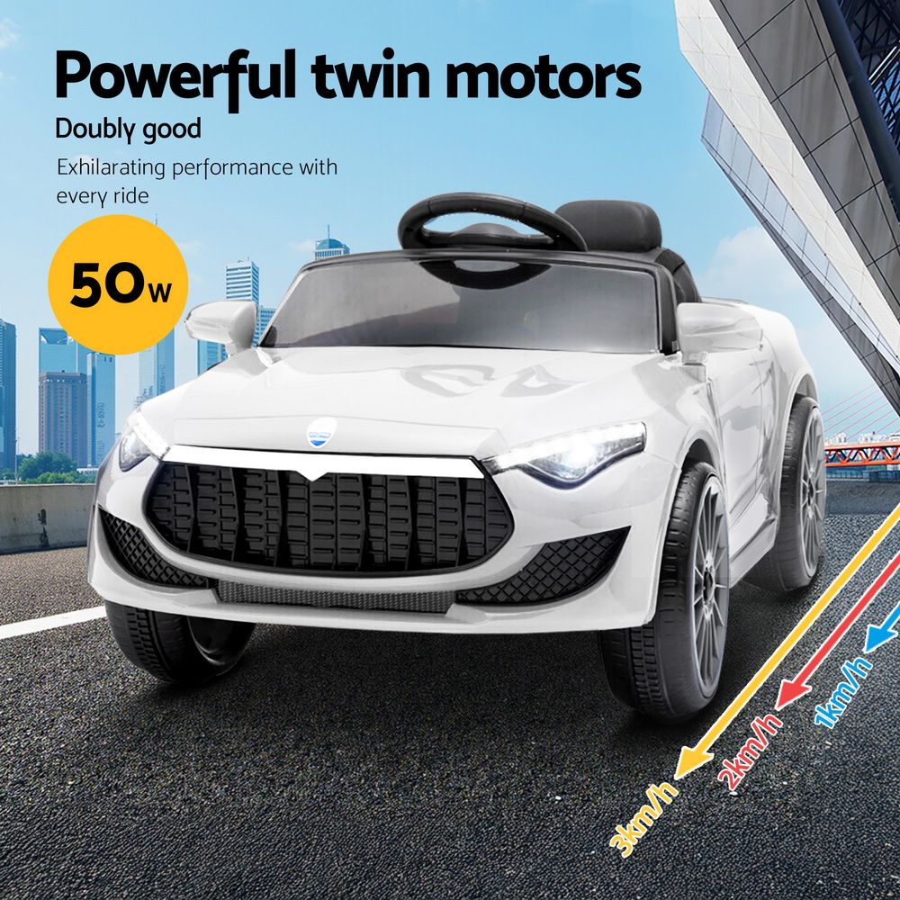 Kids Electric Ride On Car | 12V Battery, Remote Control, MP3, LED