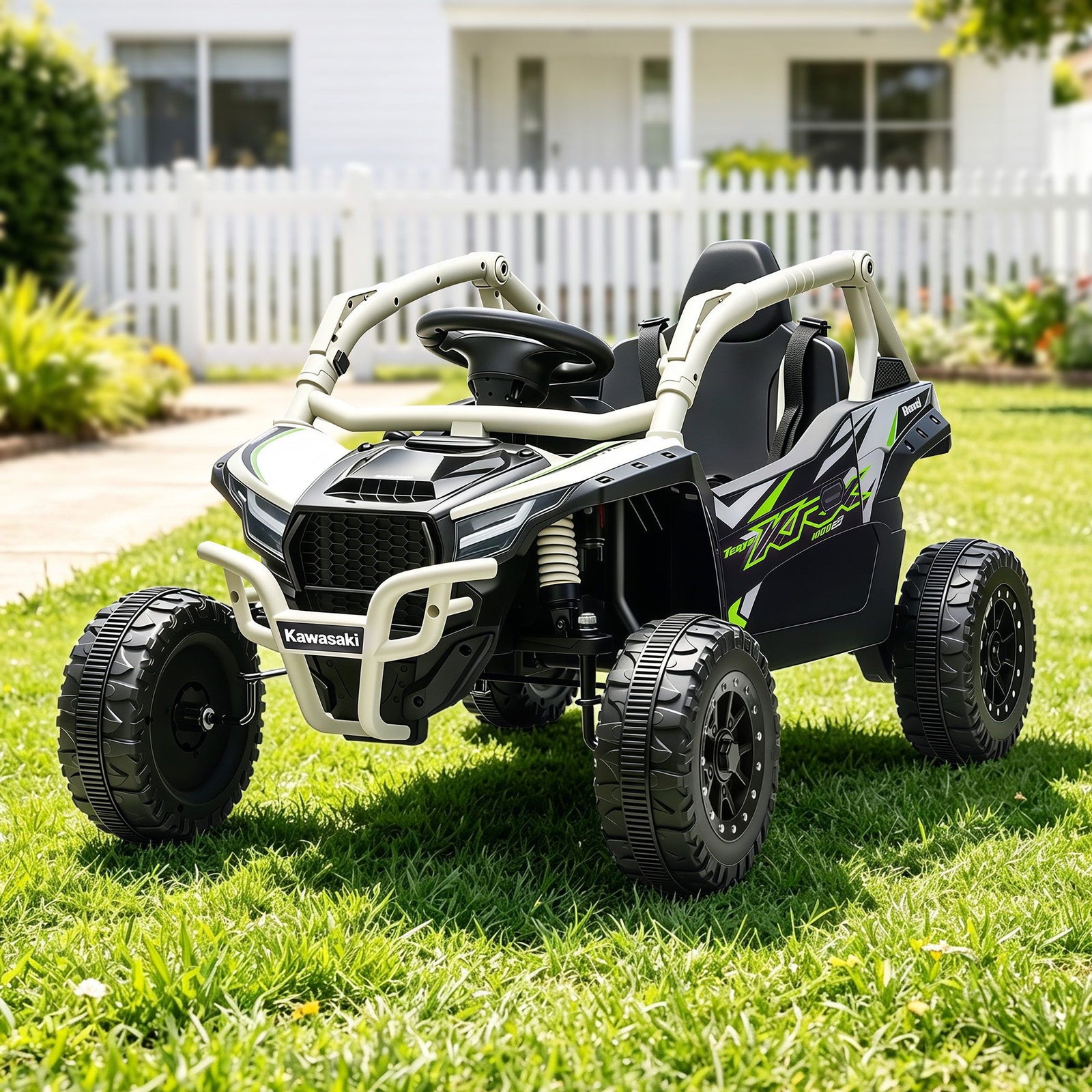 Kids Electric Off-Road Ride On Car | Remote Control, Lights & Music