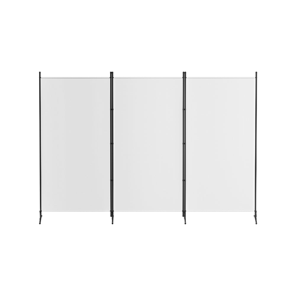 Artiss 3 Panel Room Divider Screen | 260x180cm | Fabric | White