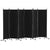 Artiss 6 Panel Room Divider Screen | 323cm | Wheel | Fabric | Black