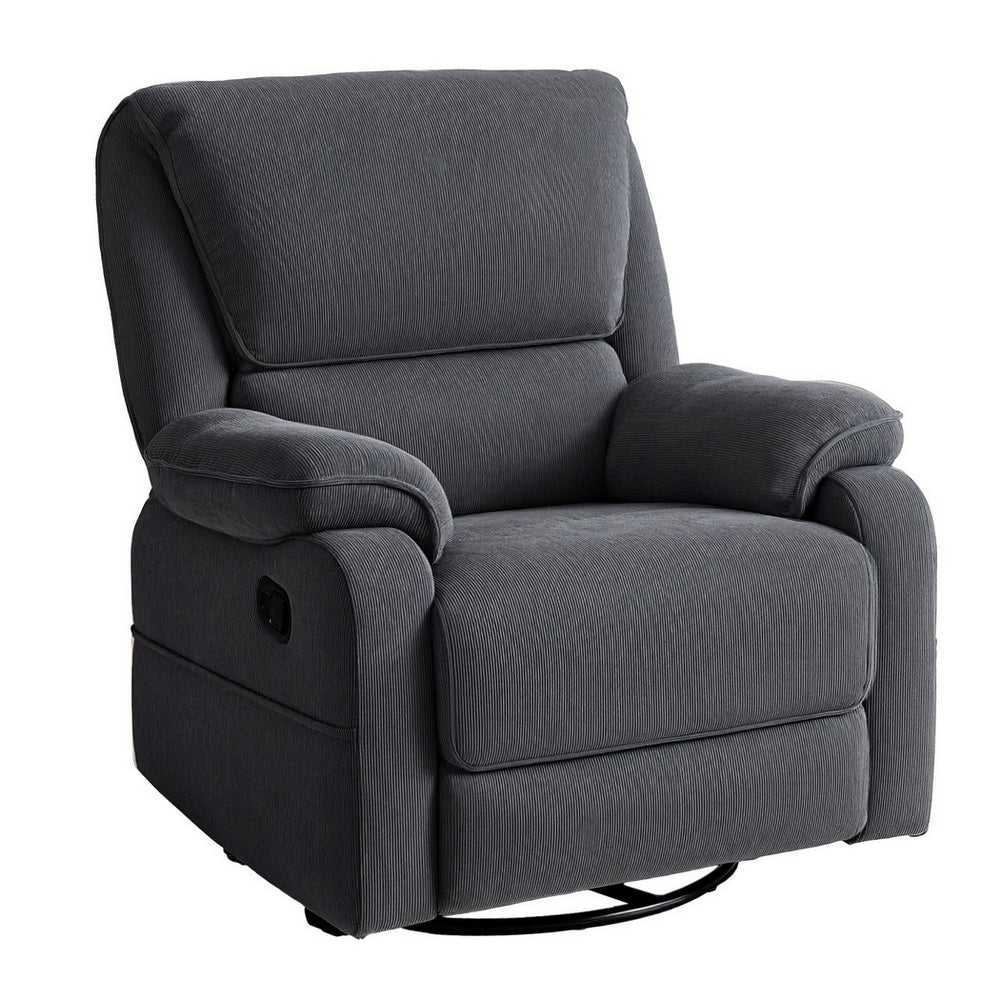 Rocking Recliner Chair | 360° Swivel | Massage & Heated Functions