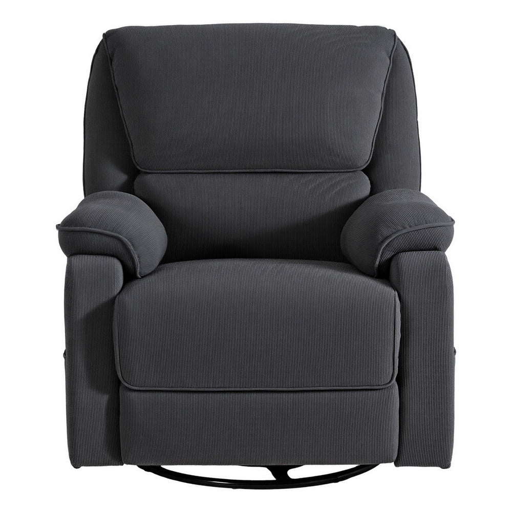 Rocking Recliner Chair | 360° Swivel | Massage & Heated Functions