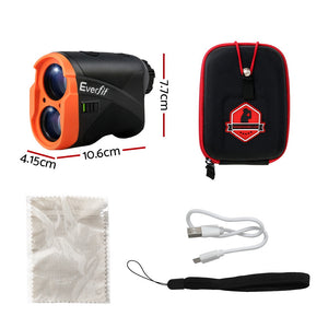 Everfit 700M Golf Rangefinder | Slope On/Off | Vibration Alert | Orange