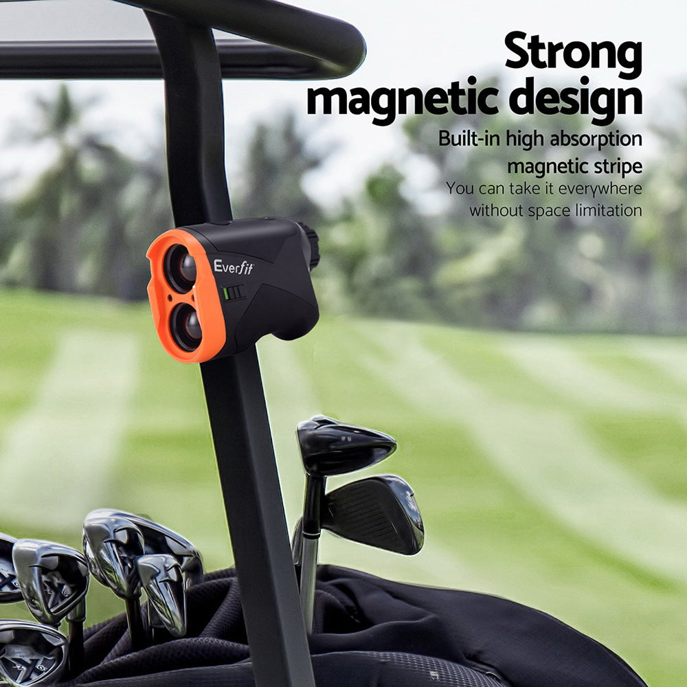 Everfit 700M Golf Rangefinder | Slope On/Off | Vibration Alert | Orange