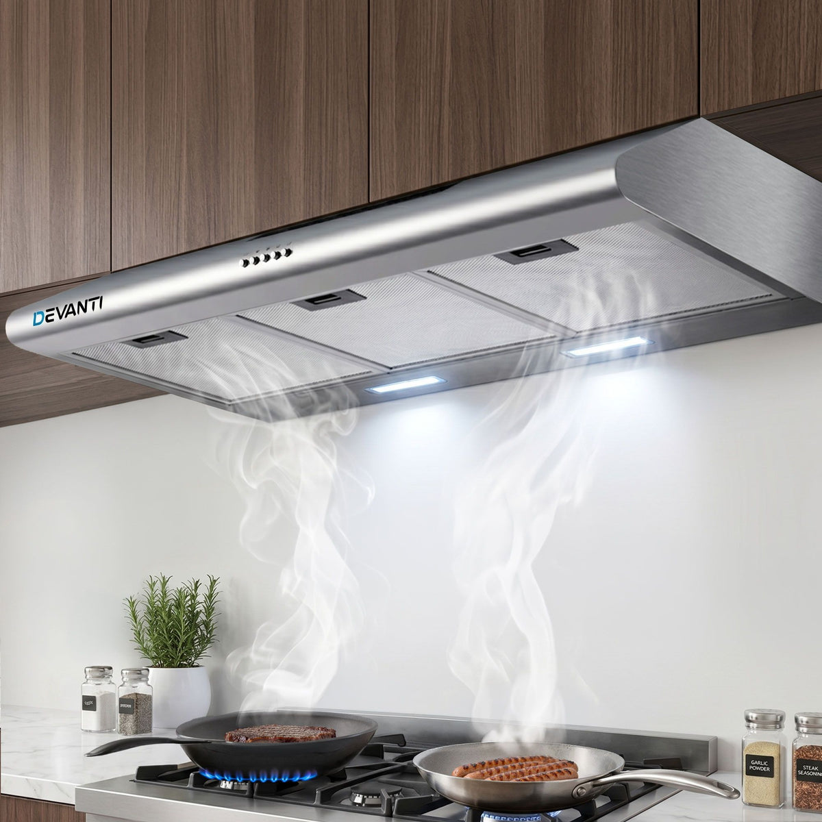 Range Hood | 900mm | Stainless Steel | 90cm Rangehood