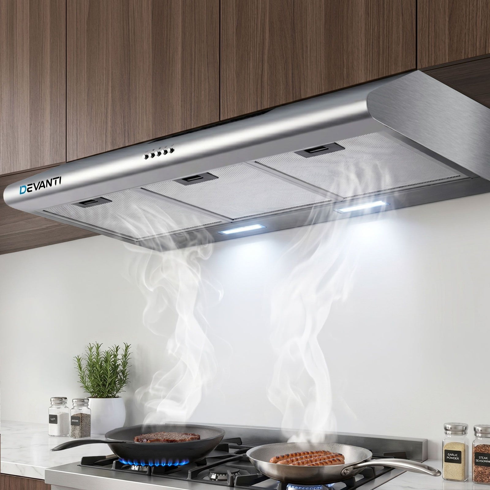 Range Hood | 900mm | Stainless Steel | 90cm Rangehood