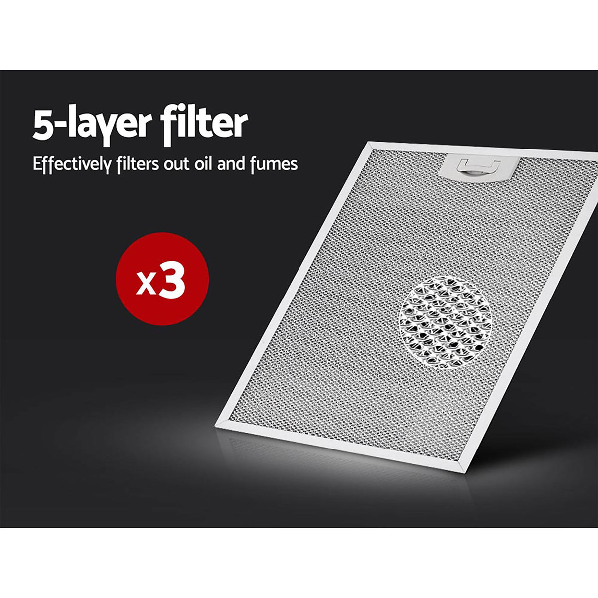 Range Hood | 900mm | Stainless Steel | 90cm Rangehood