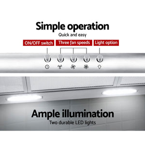 Range Hood | 900mm | Stainless Steel | 90cm Rangehood