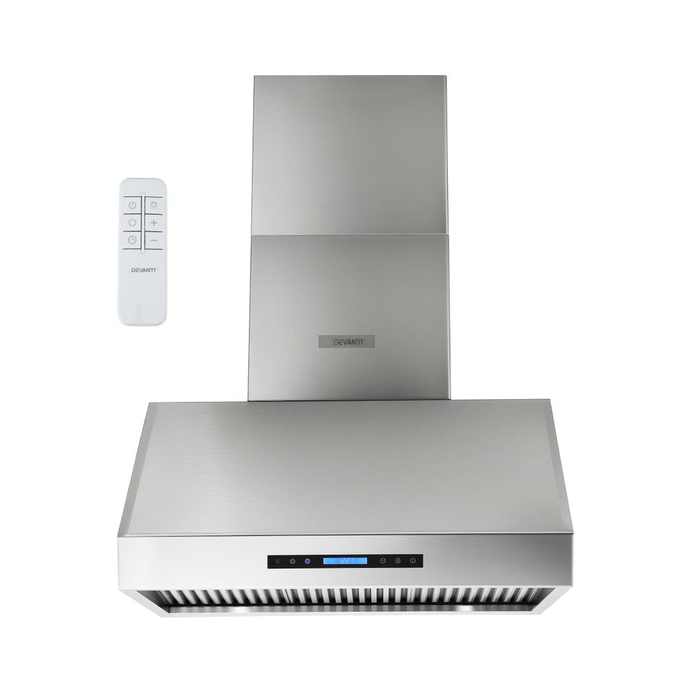 Rangehood | 900mm | 3-Speed Fan | LED Display | Remote