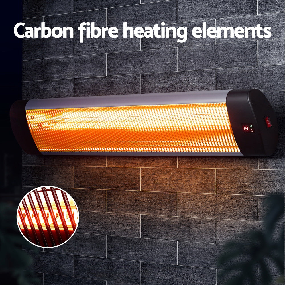 Devanti Electric Strip Heater | Radiant Heaters | 3000W