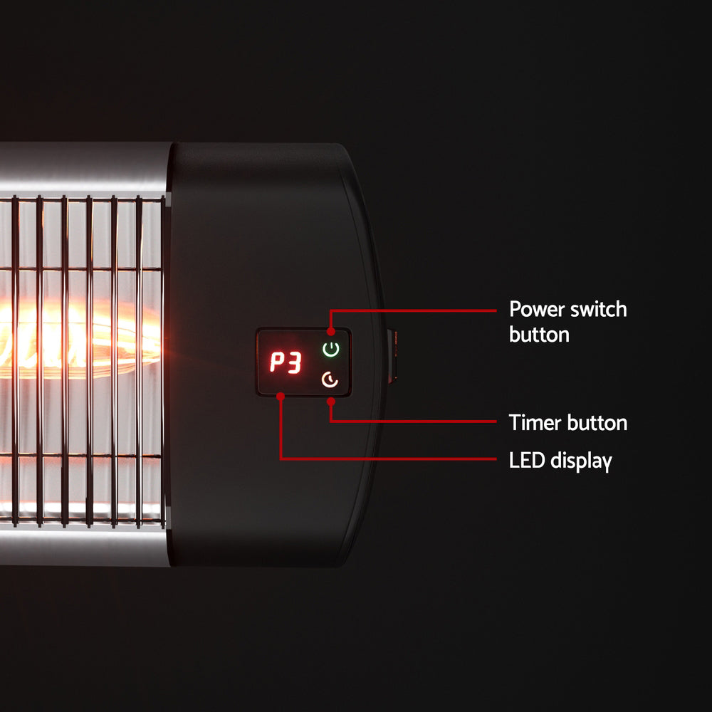 Devanti Electric Strip Heater | Radiant Heaters | 3000W