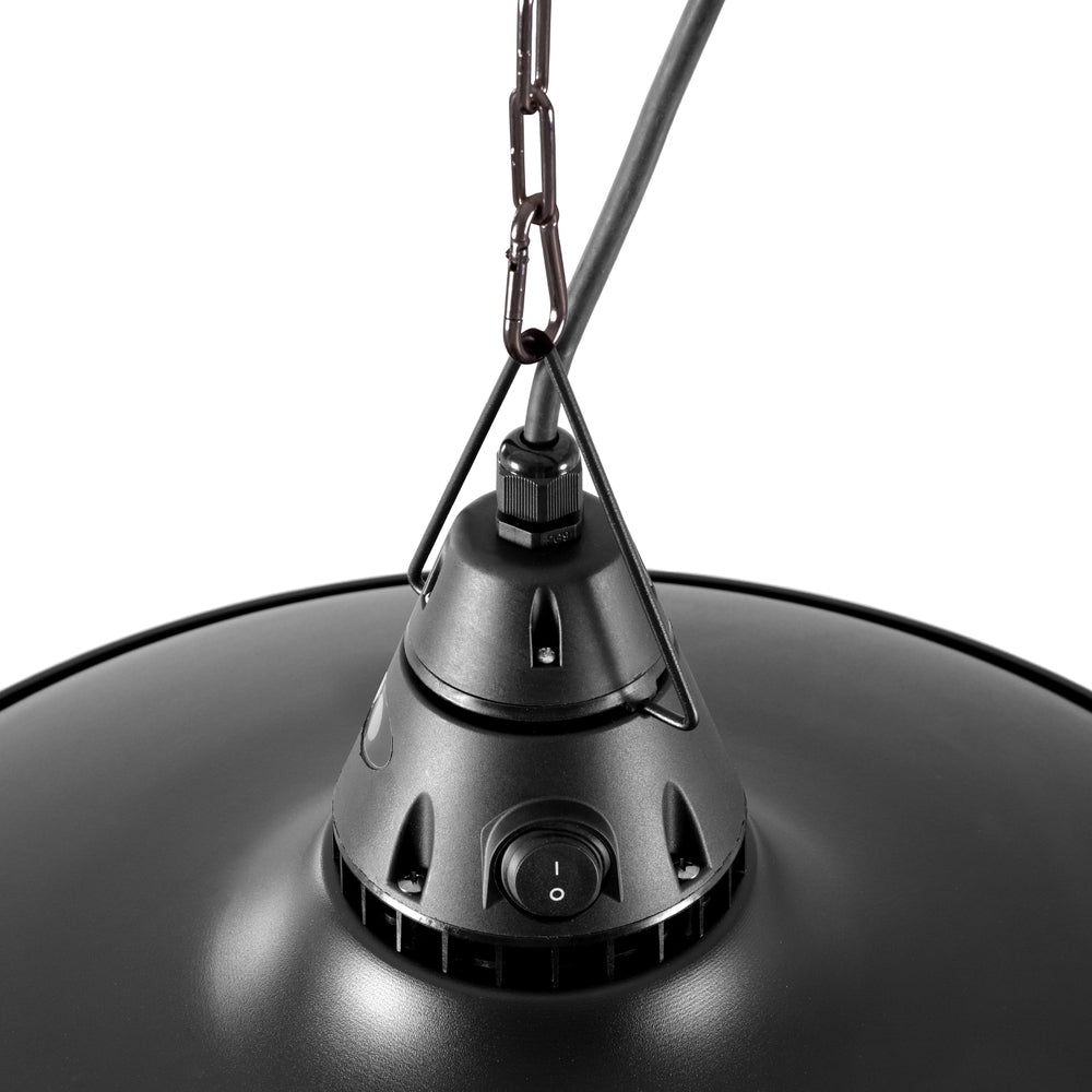DEVANTI Hanging Electric Patio Heater | 1500W | Outdoor Heating