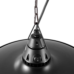 DEVANTI Hanging Electric Patio Heater | 1500W | Outdoor Heating