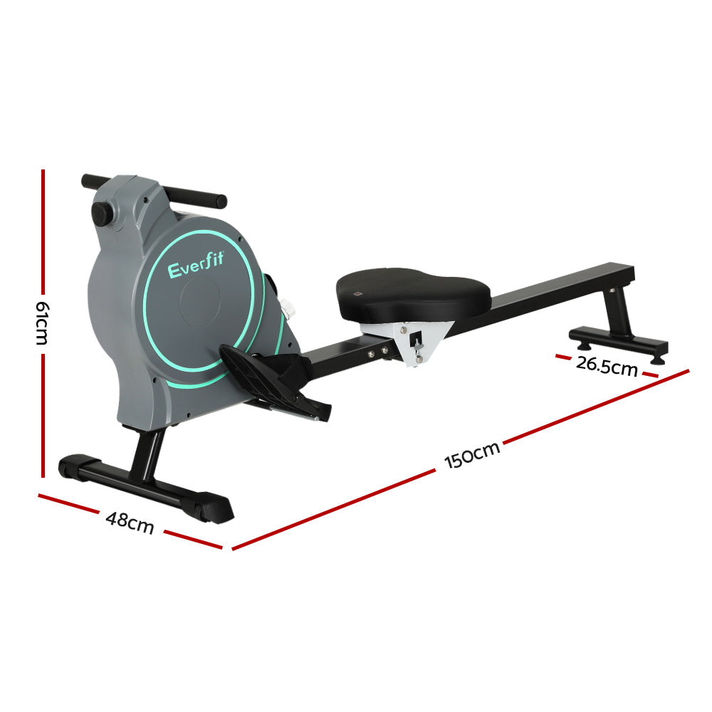 Everfit Rowing Machine | 16 Levels Magnetic Rower | Gym | Home Cardio | with APP