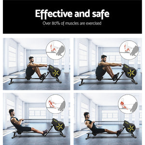 Everfit Rowing Machine | Air Rower | Exercise | Fitness Gym | Home Cardio