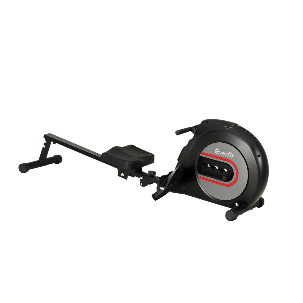 Everfit Rowing Machine | Rower | Elastic Rope Resistance | Fitness Home Cardio | Black