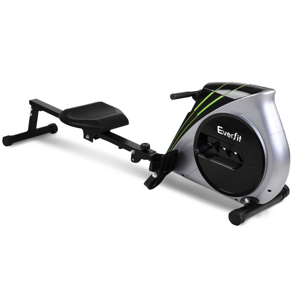 Everfit Rowing Machine | Rower | Elastic Rope Resistance | Fitness | Home Cardio | Silver