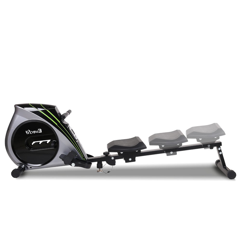 Everfit Rowing Machine | Rower | Elastic Rope Resistance | Fitness | Home Cardio | Silver