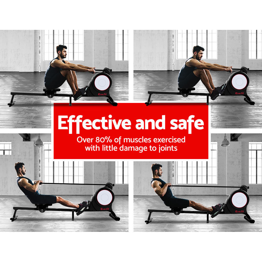 Everfit Rowing Machine | Rower | Magnetic Resistance | Exercise Gym | Home Cardio