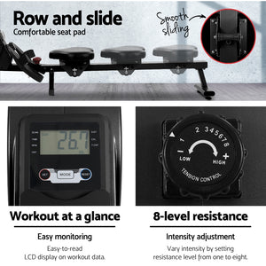 Everfit Rowing Machine | Rower | Magnetic Resistance | Exercise Gym | Home Cardio