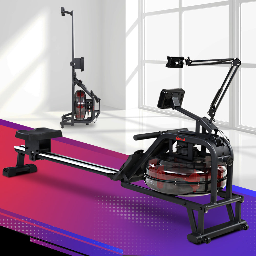 Everfit Rowing Exercise Machine | Rower | Water Resistance | Fitness Gym | Home Cardio