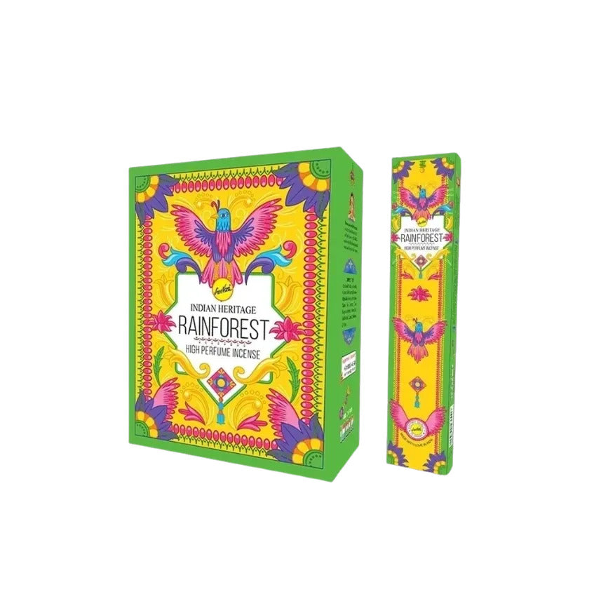 Rainforest Incense Sticks | Sree Vani Indian Heritage | 180 Grams