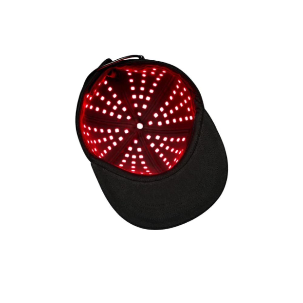 Rechargeable Red & Near-Infrared Light Therapy Cap | 660nm + 850nm (1:2) | Pulsing + Timer + Dimming | Portable Hair Care Device