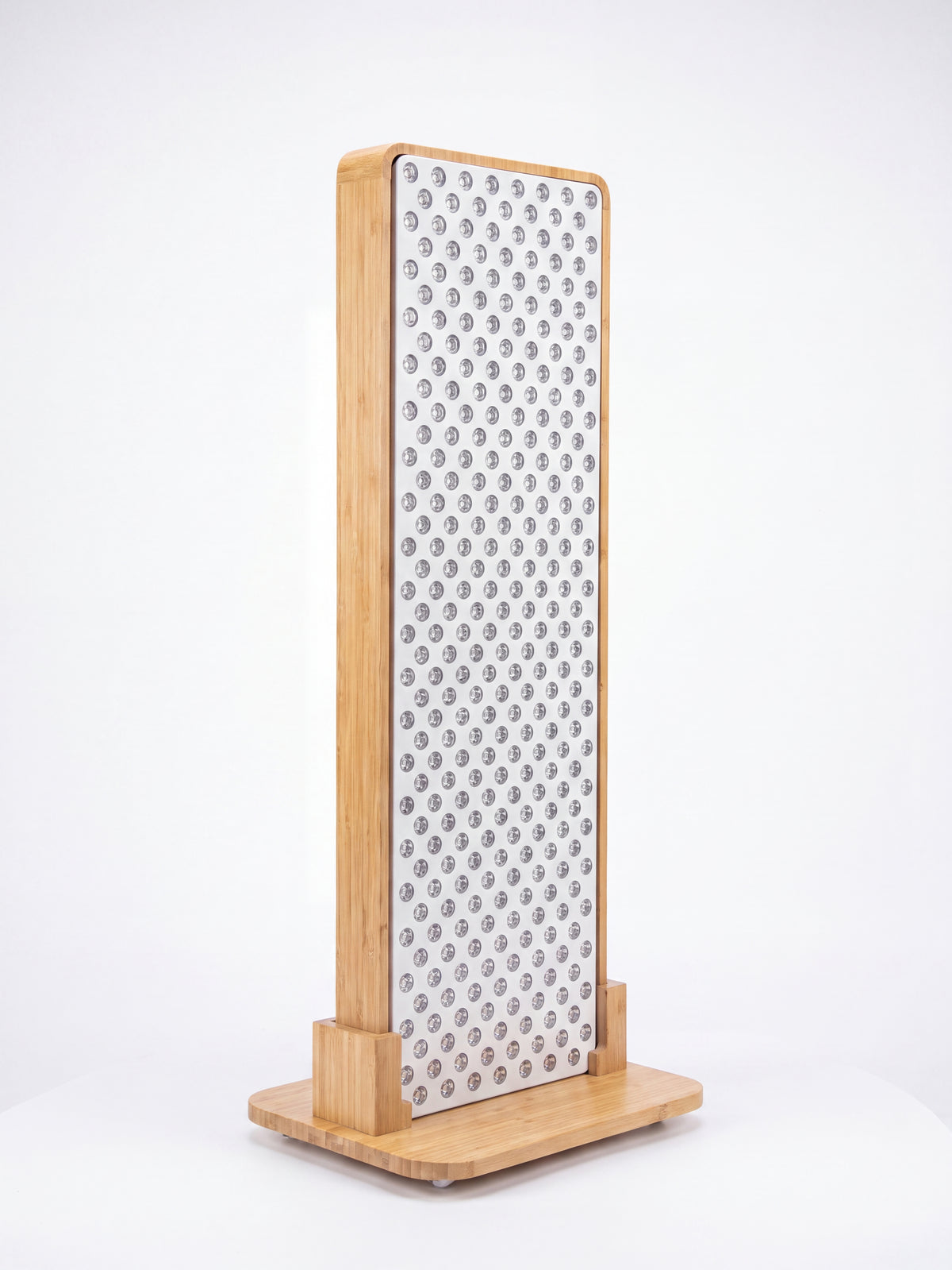 Red Light Therapy Panel | 300×5W LEDs | 8 Wavelengths | Premium Bamboo Design