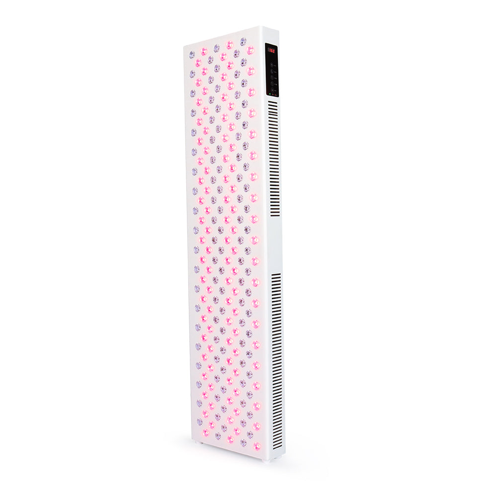 Red & Infrared LED Light Therapy Panel | 200×5W LEDs | Full Body Coverage | High Irradiance & Adjustable Timer  (push stand included)
