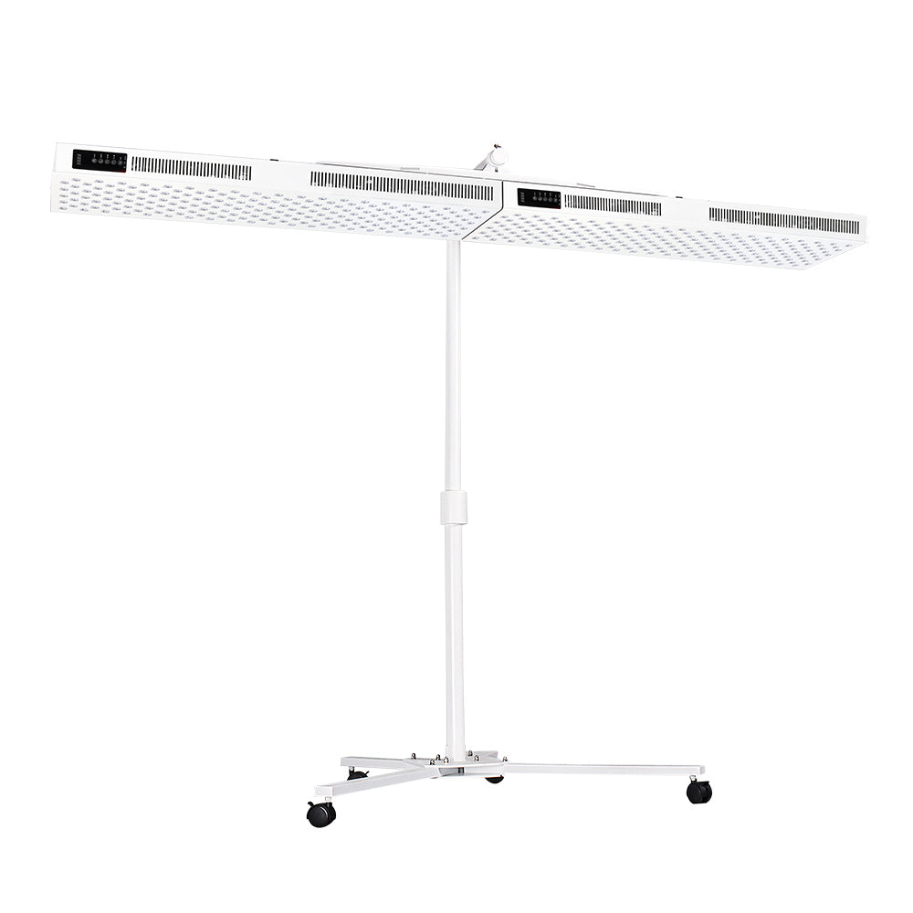 Red & Infrared LED Light Therapy Panel | 200×5W LEDs | Full Body Coverage | High Irradiance & Adjustable Timer  (push stand included)