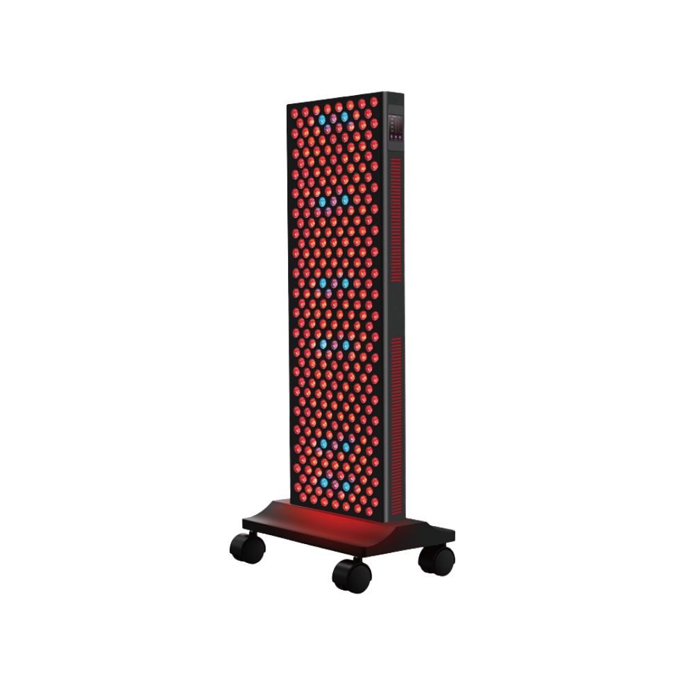 Red & Infrared LED Light Therapy Panel | 200×5W LEDs | Full Body Coverage | High Irradiance & Adjustable Timer  (push stand included)