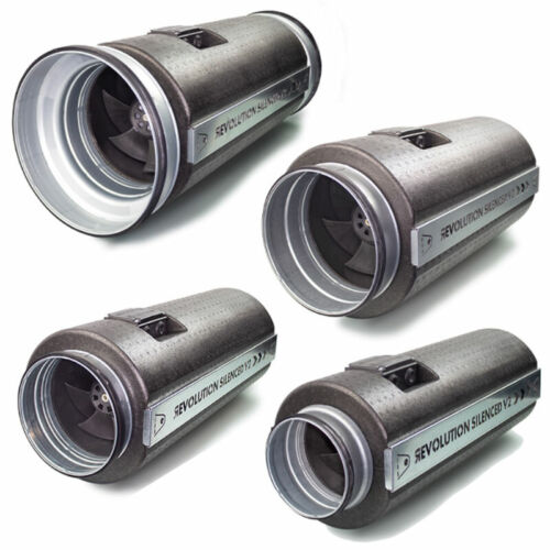 6 Inch Revolution Silenced EC Fan | 150mm