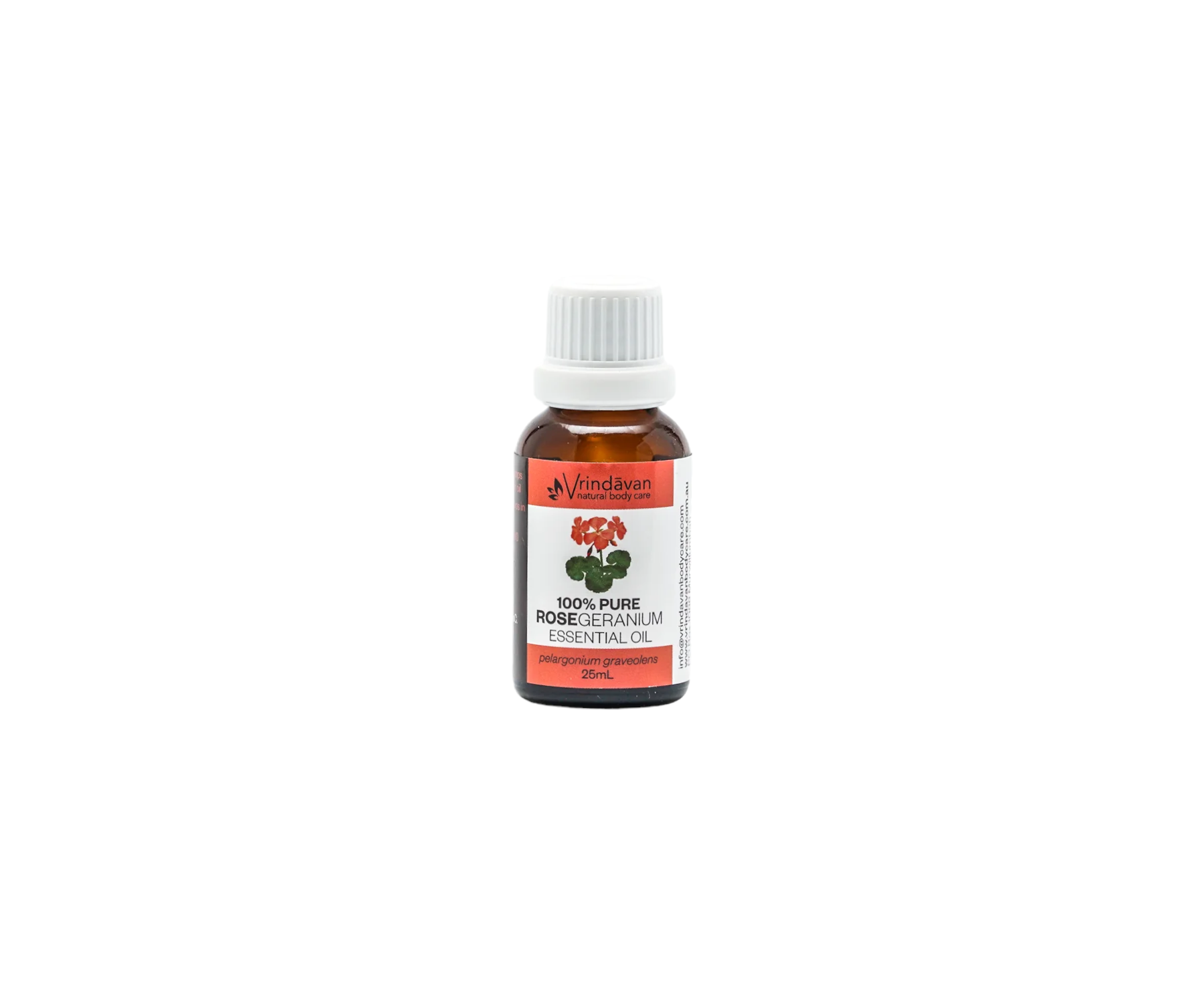 Rose Geranium 25ml Essential Oil | 100% Pure | Vrindavan