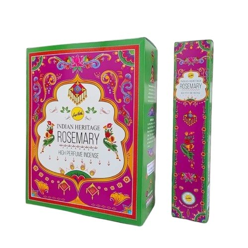Rosemary Incense Sticks | Sree Vani Indian Heritage | 180 Grams