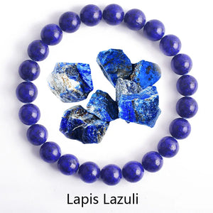 Genuine Natural Stone Bracelet Man Natural Flower Green Gemstone Beads Jewelry for Women Bohemia Style Elastic Bangle Wholesale