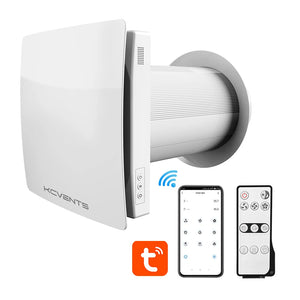 Single Room Heat Recovery Ventilation Unit | ecentralised Air Recuperator with App Control