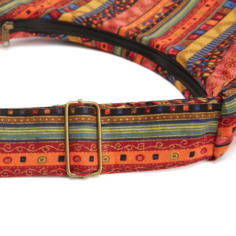 Vintage Bohemian Styled Crossbody Bag
