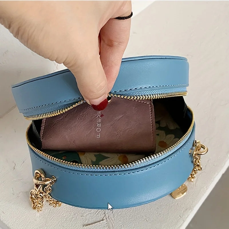 Women's Small Sun & Moon Cross Body Bag | Various Colours