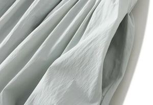 Solid Coloured High Waisted Skirt | Double Layered | Various Colours