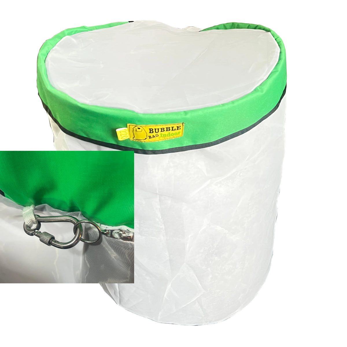 20 Gallon All-Mesh Bubble Bag | 220 Micron | Zipper Material Bag for Washing Machines | 40x60cm