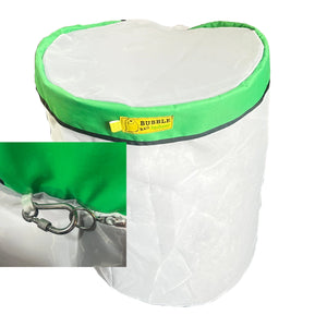 20 Gallon All-Mesh Bubble Bag | 220 Micron | Zipper Material Bag for Washing Machines | 40x60cm