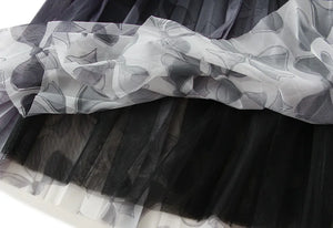 Women's Hippie Styled Three Layered Floral Skirt | Various Colours | Free Size