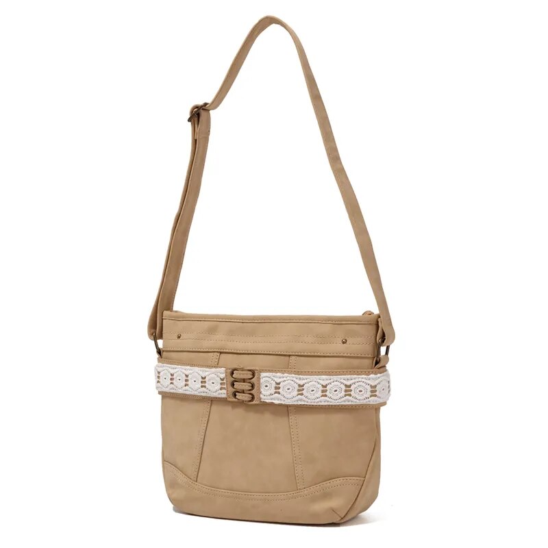 Cool Unique Women's Lace Flower Shoulder Bag | Various Colours