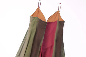 Elegant Hippie Long V-Neck Dress | Sizes XS-L