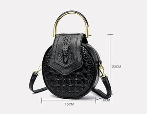 Small Genuine Alligator Crossbody Bag | Various Colours