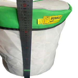 20 Gallon All-Mesh Bubble Bag | 220 Micron | Zipper Material Bag for Washing Machines | 40x60cm
