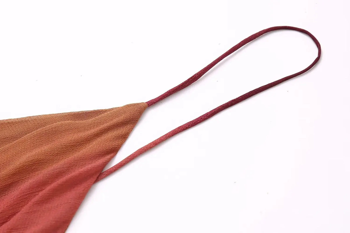 Elegant Hippie Long V-Neck Dress | Sizes XS-L